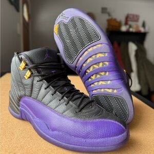Jordan 12 Retro - Field Purple - Size 12 men, pre-owned/like new condition